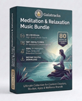 80-Hour Royalty-free Meditation & Relaxation Music Bundle (Incl. Global Lifetime Commercial Use License)